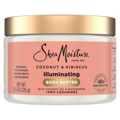 SheaMoisture Coconut Hibiscus Body Butter - 11.5oz | Target
