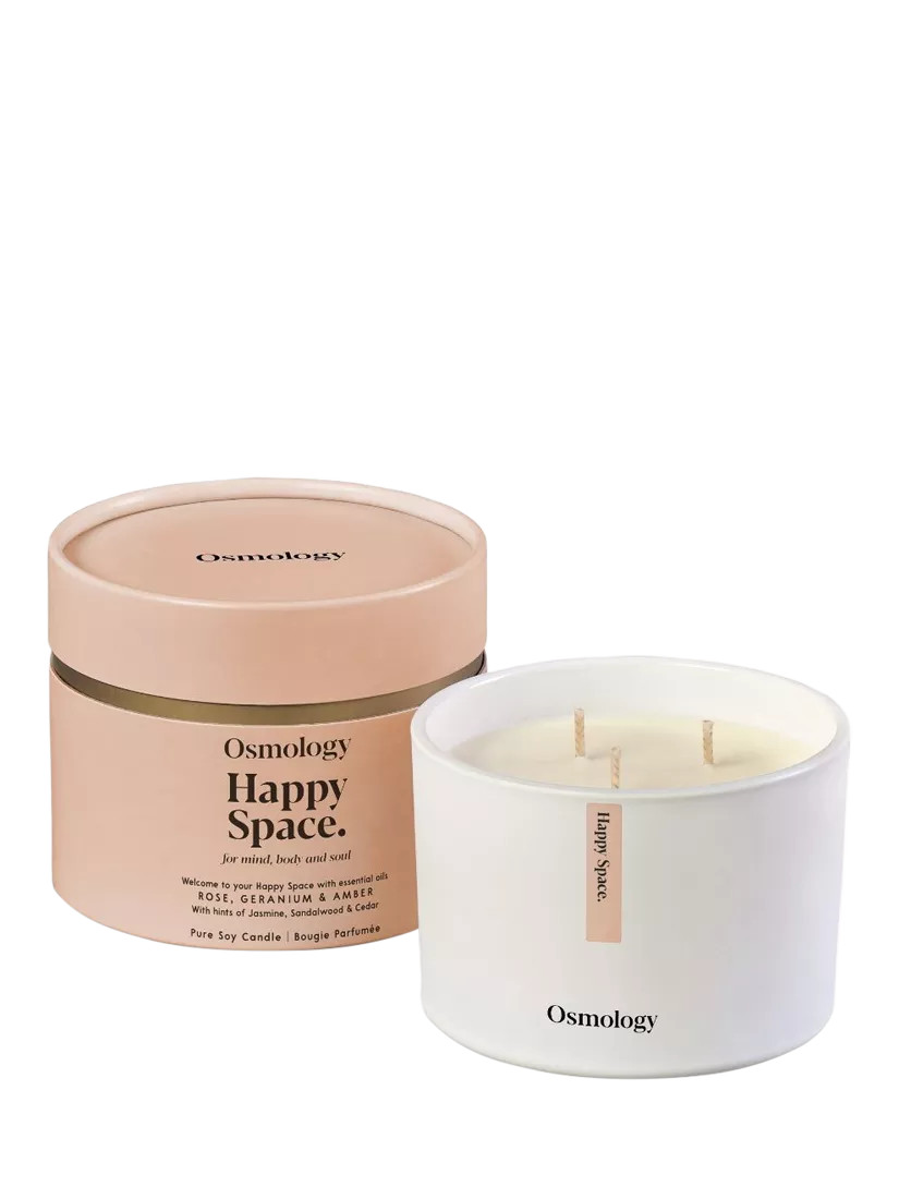 Osmology by Aery Happy Space Three Wick Scented Candle, 450g | John Lewis (UK)