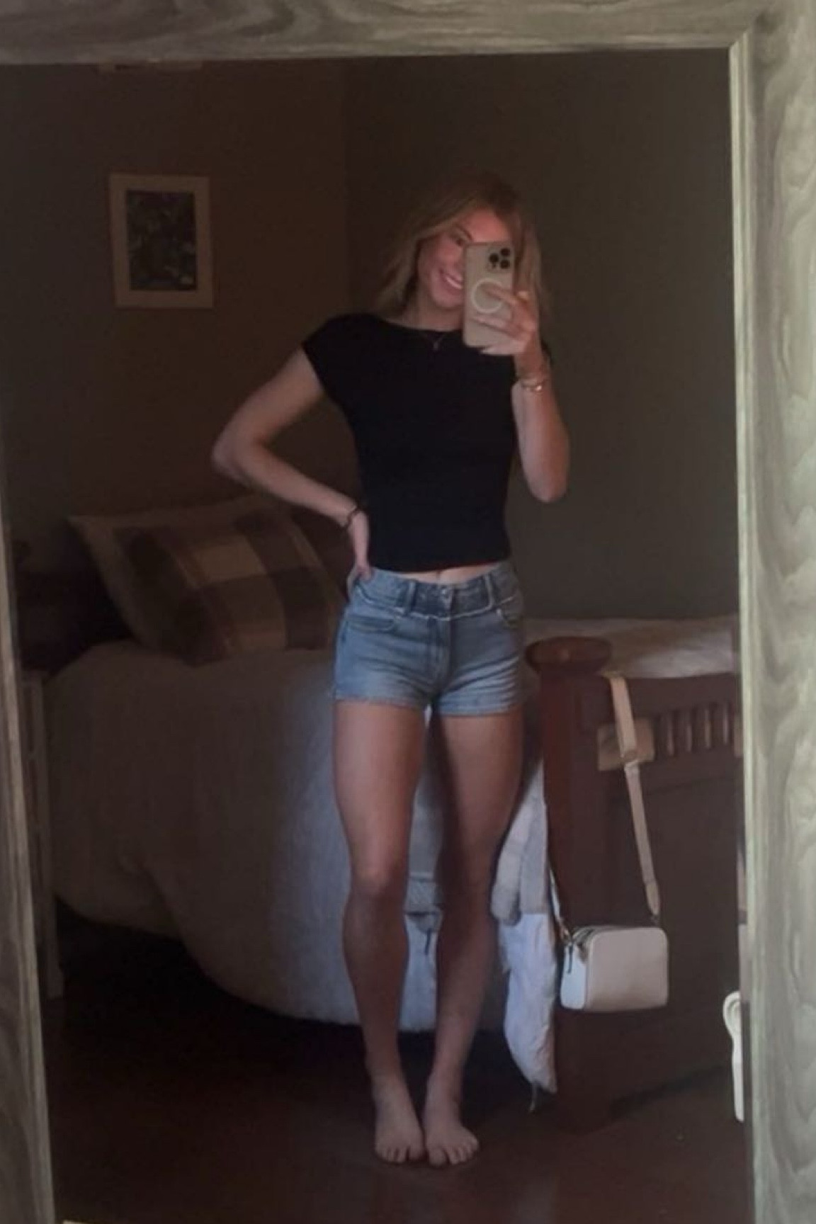 5’5; XS for the top, size 24 for the shorts!

#LTKGiftGuide #LTKFindsUnder100 #LTKBeauty