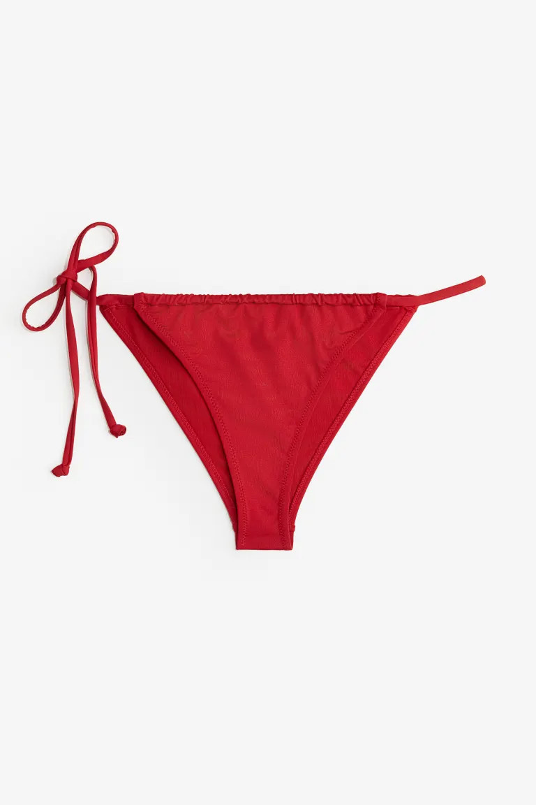Bikinihose Tanga - Normale Bundhöhe - Rot - Ladies | H&M DE | H&M (DE, AT, CH, NL, FI)