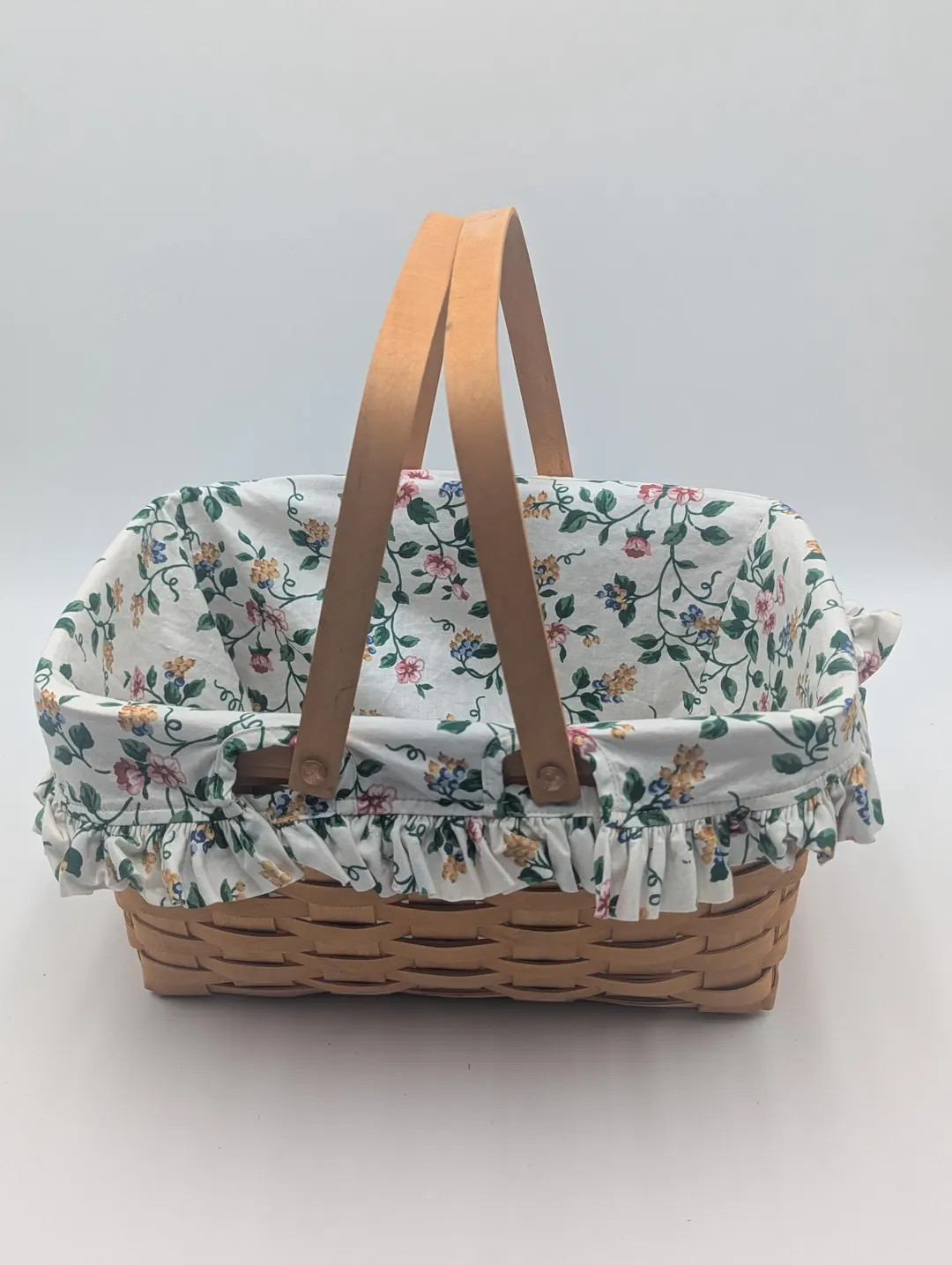 Longaberger 1999 Vintage Gathering Basket Double Handle, Rectangular, Large - Etsy | Etsy (US)