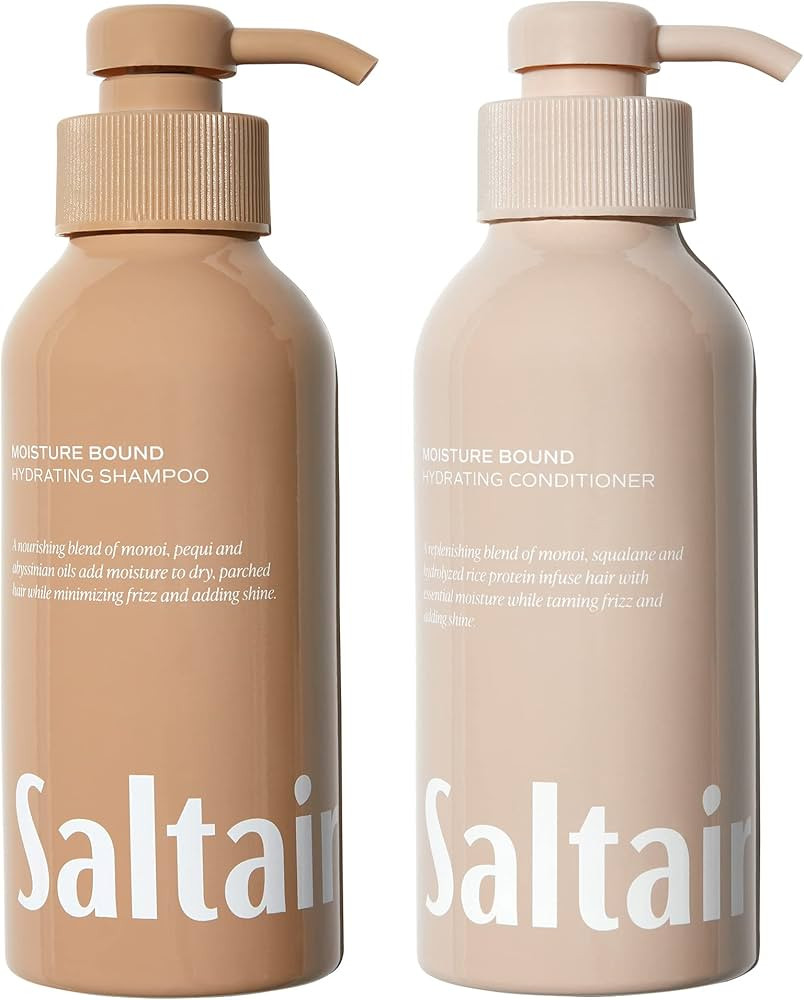 Saltair - Moisture Bound Haircare Set Shampoo & Conditioner 2 Pcs 28 Fl Oz 1 L | Amazon (US)