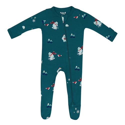 KYTE BABY Zippered Footie in Yeti | Amazon (US)