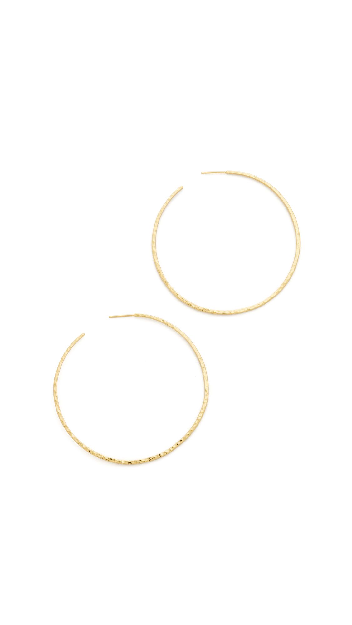 Gorjana Taner XL Hoop Earrings | Shopbop