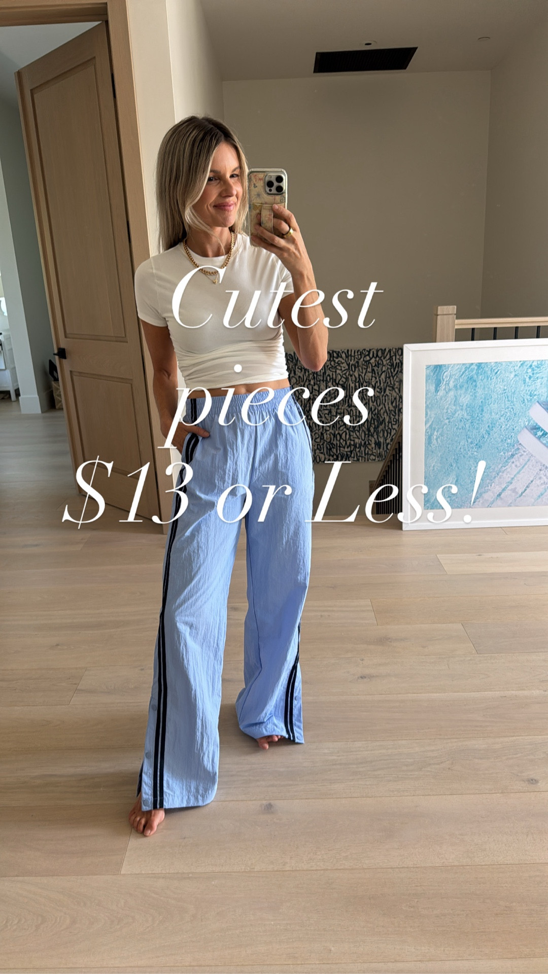 This $8 baby tee is my absolute favorite for wearing with pretty much anything high waisted! #WalmartPartner 

Also, because it’s fitted, it’s perfect for layering this fall. I’m wearing a small which is my normal size.

I’m showing it with these $13 pair of viral joggers that have been all over the Internet! They’re super high waisted. Normally in this brand I size up one, but I actually recommend sizing down one in these pants if you’re a pear shape. If you’re an apple shape, then I would get your normal size .

And then I also size down one in the skirt because I have a pair of shape with a smaller waist and bigger hips. 

@WalmartFashion #WalmartFashion 

#LTKActive #LTKFindsUnder50 #LTKOver40