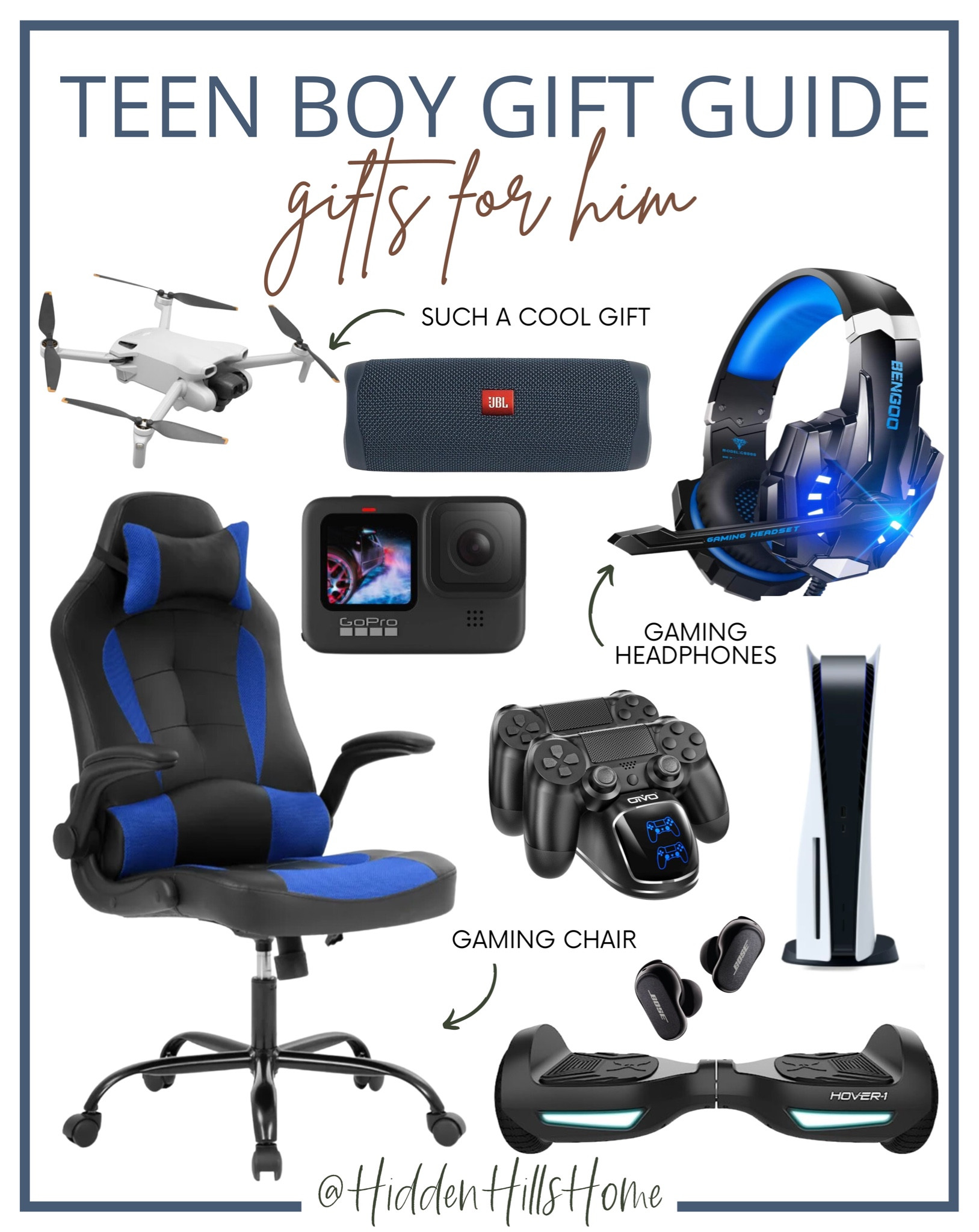Gift Guide for boys, teen boy gift ideas, Christmas gift ideas for him, teenager gifts, gifts for boyfriend, gamer, teen gift ideas #giftsforhim #giftguide #teenboys

#LTKmens #LTKGiftGuide #LTKHoliday