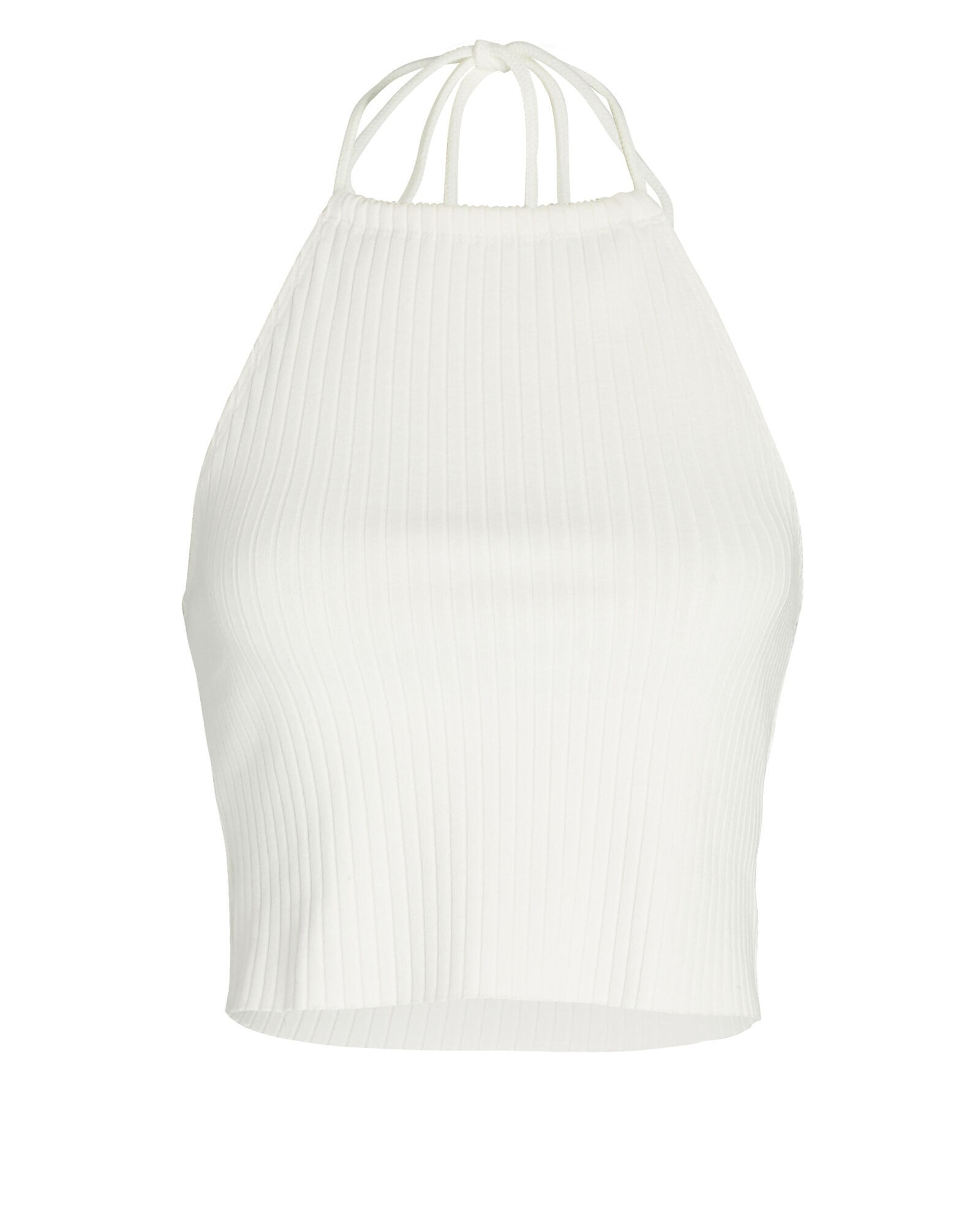 Cropped Halter Tank | INTERMIX