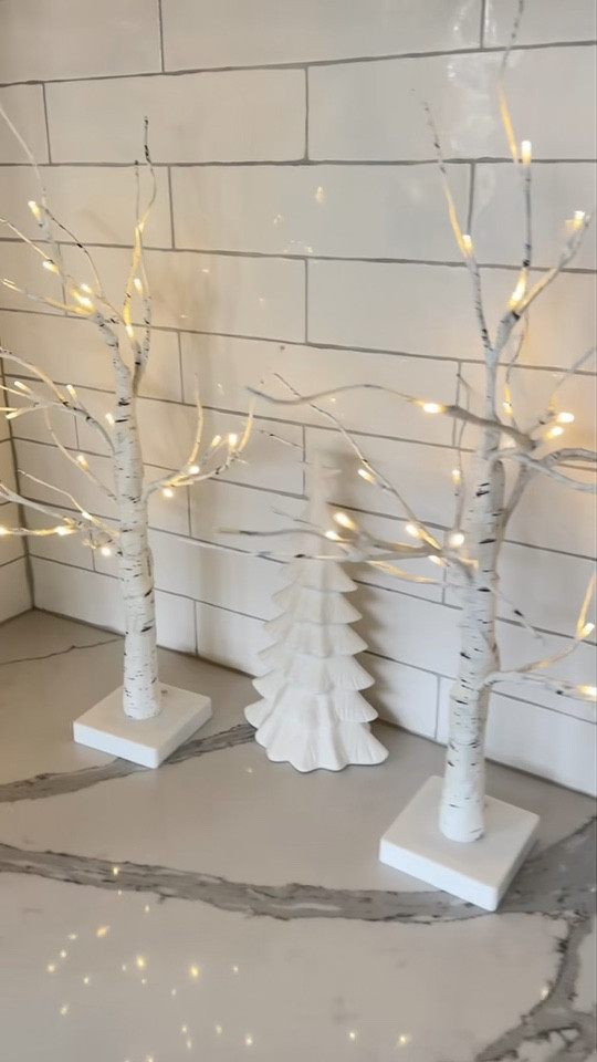 Love these cute little light up trees from Amazon - perfect for a little Christmas ambiance  ✨ 

#LTKSeasonal #LTKHoliday #LTKHome