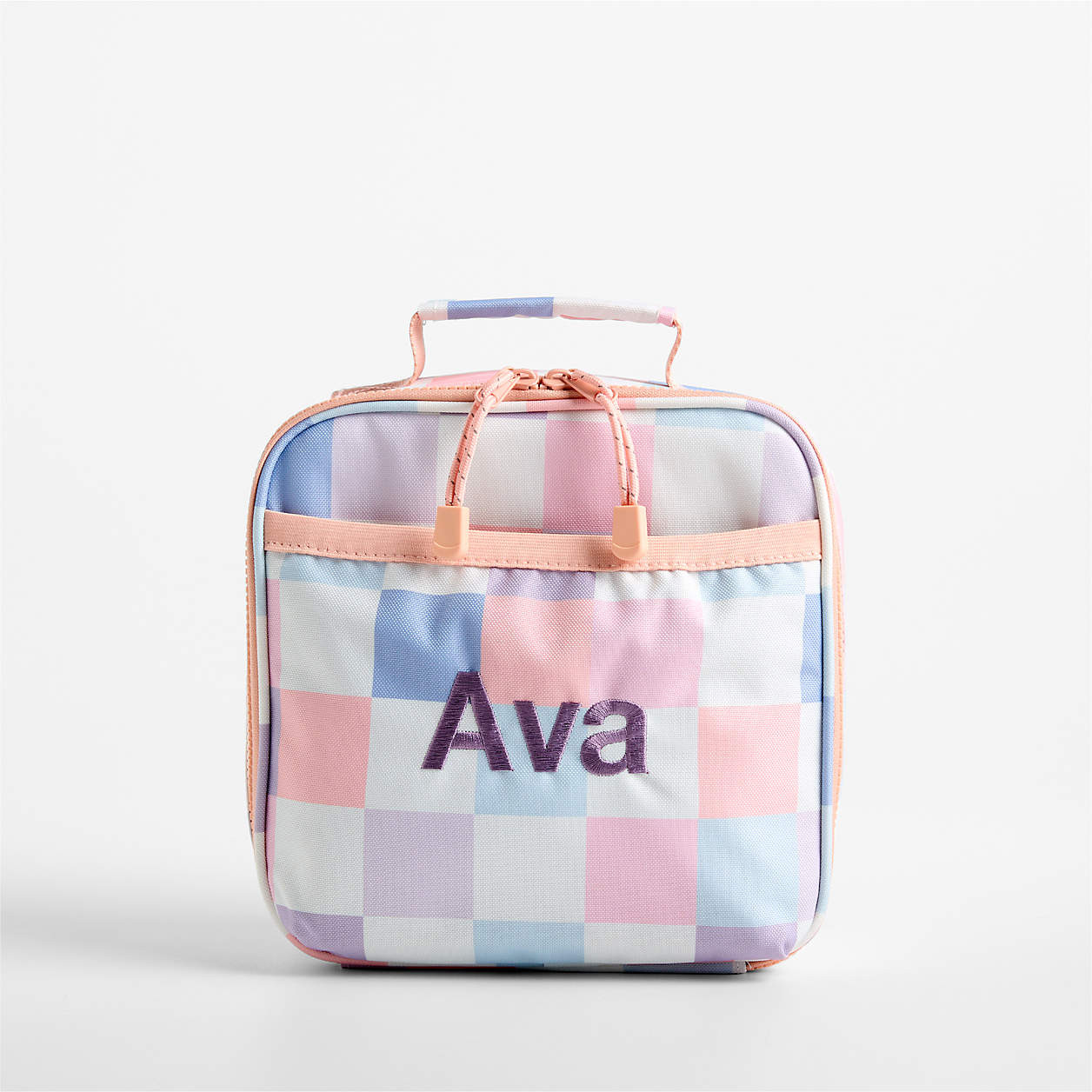 Green and Blue Colorblock Standard Soft Insulated Kids Lunch Box + Reviews | Crate & Kids | Crate & Barrel