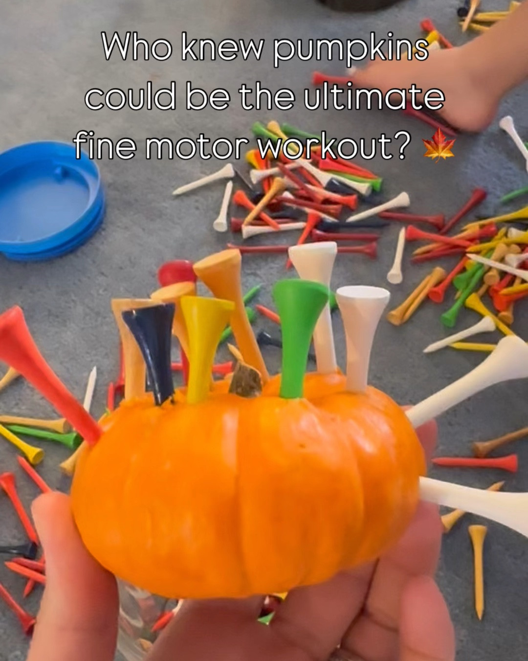 Materials for this fine motor pumpkin hammering activity 🔨🎃

#LTKKids #LTKHalloween #LTKFamily