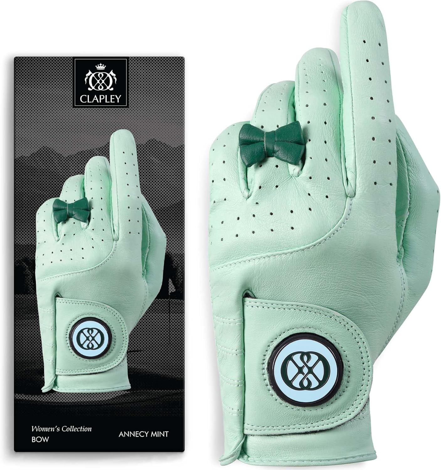 CLAPLEY Women’s Golf Glove – Premium Cabretta Leather with Magnetic Ball Marker, Breathable D... | Amazon (US)
