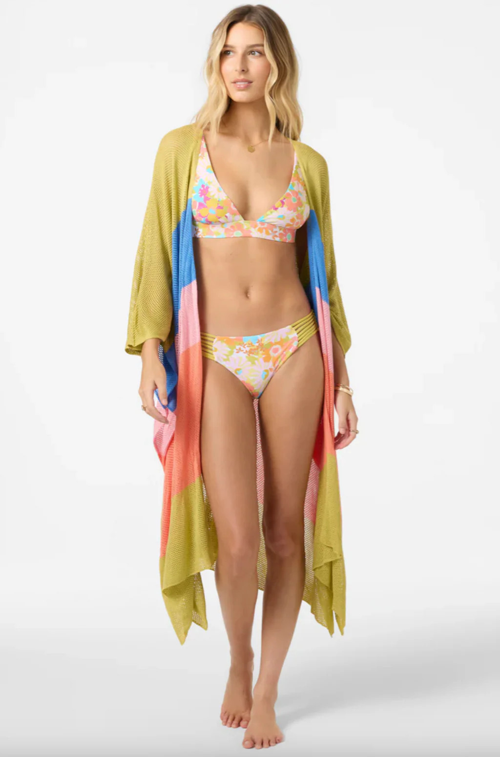 TYLER KIMONO DRESS (MUL) | ashe couture 