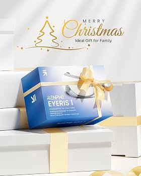RENPHO Christmas Gifts, Eyeris 1 Eye Massager with Heat, Birthday Gifts for Women, FSA HSA Eye Ca... | Amazon (US)