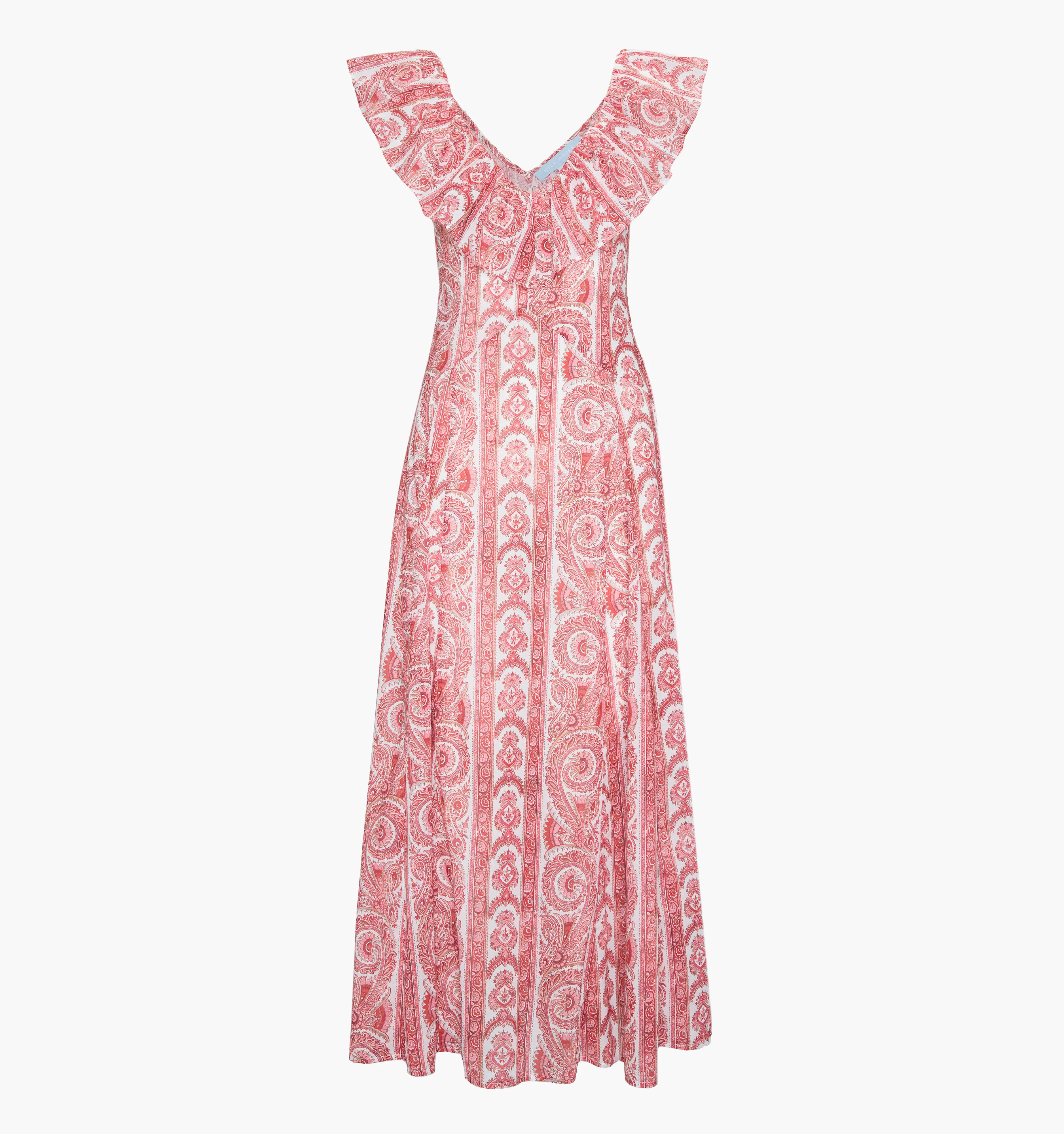 The Milani Dress | Coral Corsica Paisley / XL | Hill House Home | Hill House Home US