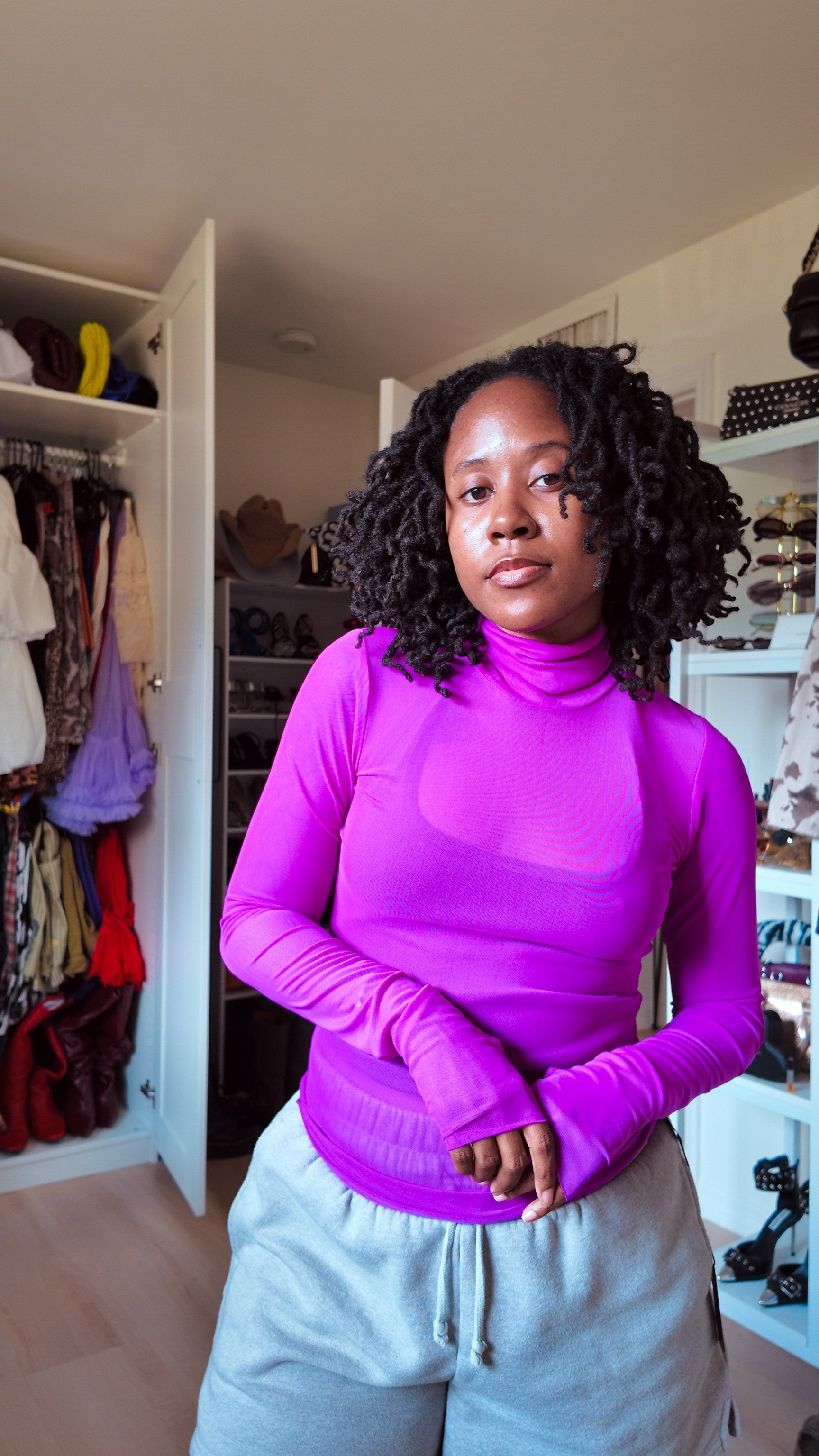 #sponsored sheer top in a size small from @shop.afrm 

