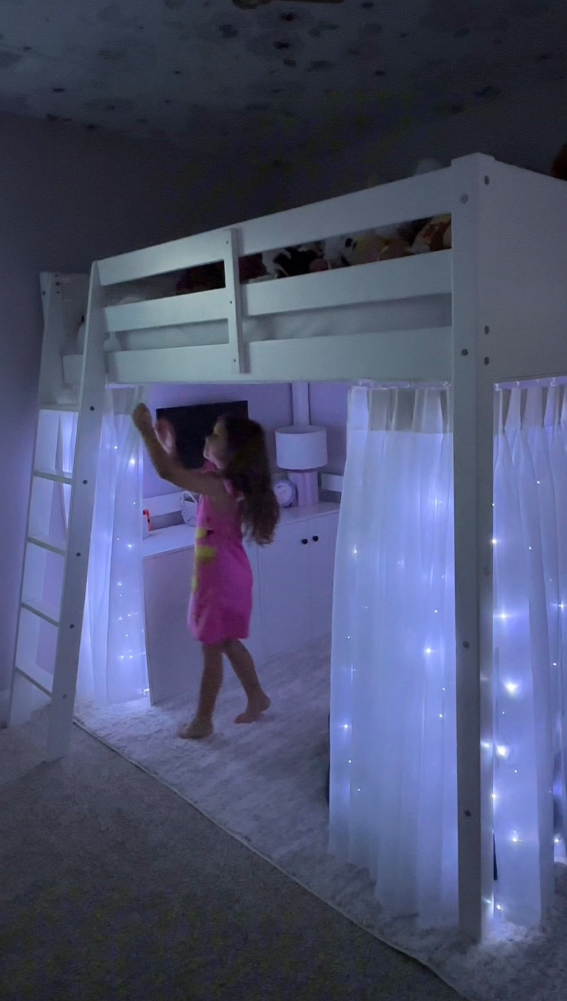 Full size Loft beds options! 

Kids bedroom, girls bedroom, loft, bed, curtains, kids room, tween room, teen room, kids, room, makeover, girls, purple bedroom

#LTKhome #LTKkids #LTKfamily