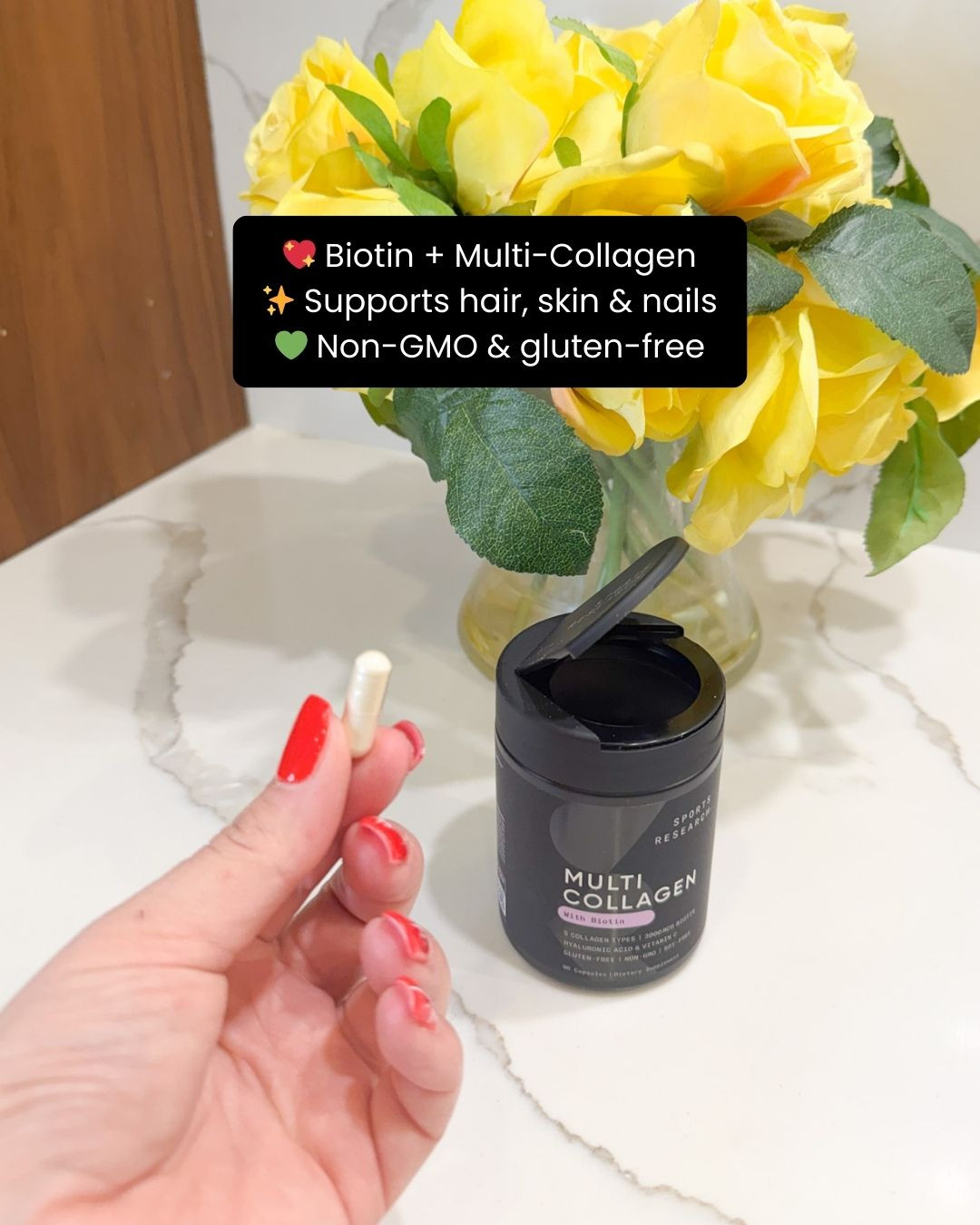 Glow from the inside out ✨💖 with this multi collagen + biotin blend designed to support your hair, skin, and nails! Easy to add to your daily routine, it helps you feel confident, radiant, and refreshed every day 🌸🧴. The perfect boost for that natural, healthy glow-up you’ve been wanting 👀✨. Trust me, this is your new beauty essential 💕

#collagen #beautyfromwithin #hairskinnails #wellnessessentials #selfcare #glowingskin #beautysupplement #healthyliving #dailywellness #skincarefromwithin #beautyroutine #supplements #glowup #healthjourney #wellnessroutine #vitamins #selfcaretips #beautycare #radiantskin #healthyhair #ltkbeauty #wellnessinspo #dailyessentials #beautyboost #ltkfinds 

 