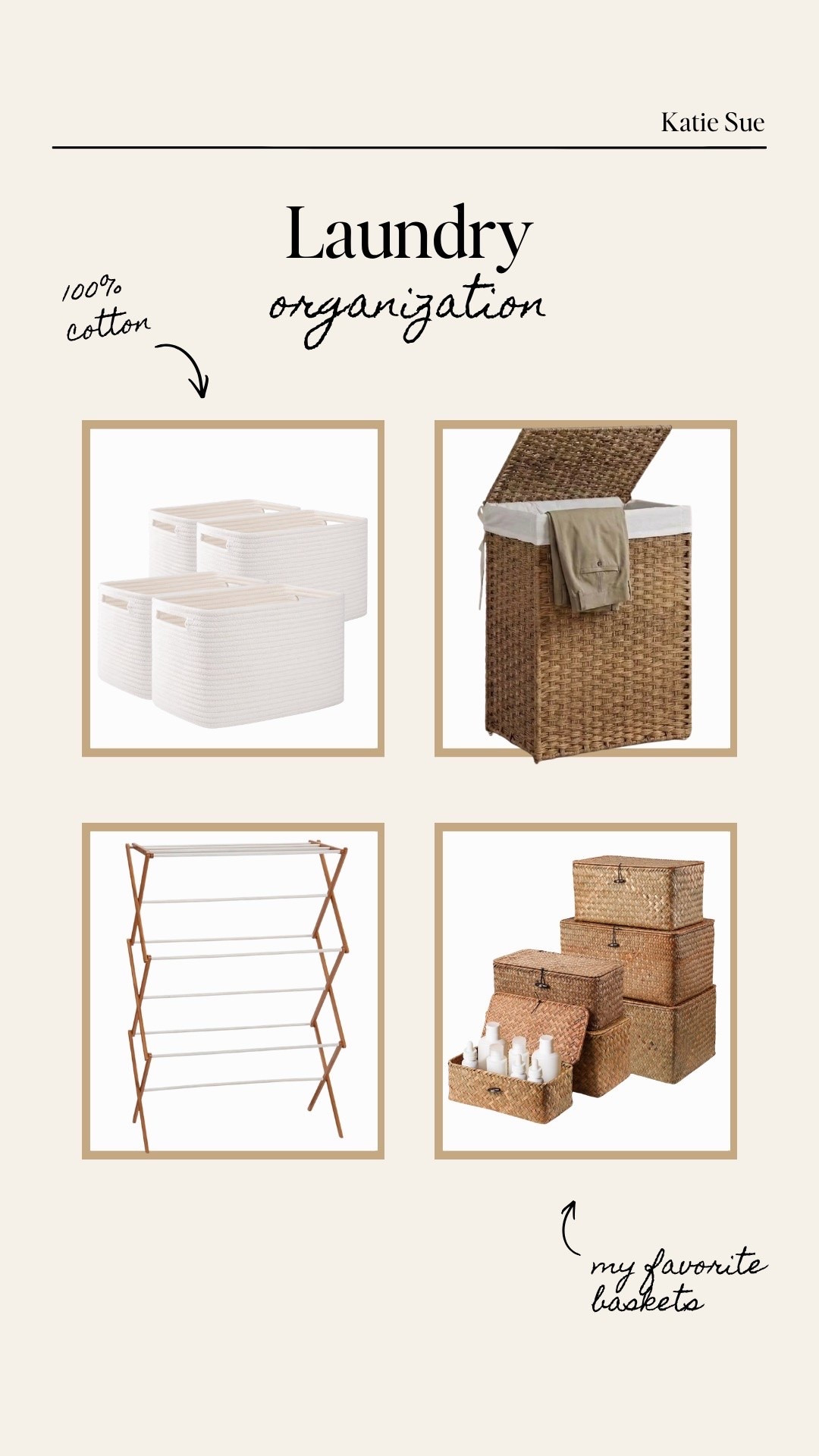 Laundry organization must-haves.

#LTKHome