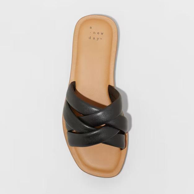 Women's Rory Padded Slide Sandals - A New Day™ | Target