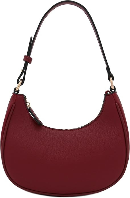 FashionPuzzle Small Crescent Shoulder Bag Underarm Purse | Amazon (US)