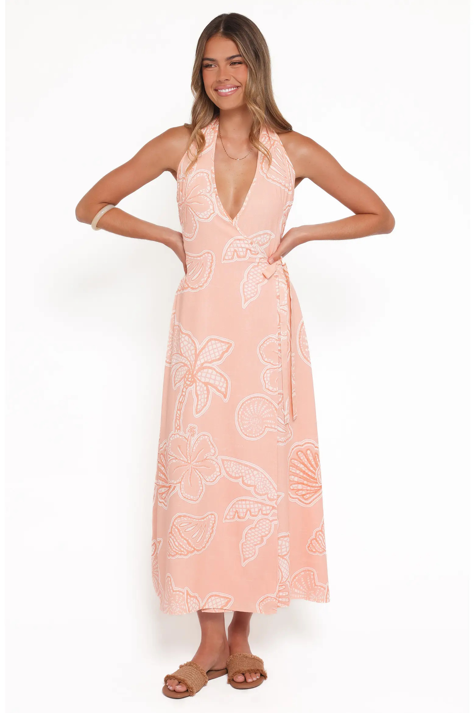 Sierra Midi Halter Dress (Women) | Nordstrom | Nordstrom