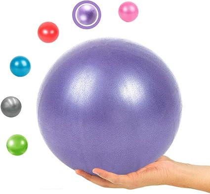 9 Inch Exercise Pilates Ball Mini Exercise Barre Ball for Yoga,Stability Exercise Training Gym An... | Amazon (US)