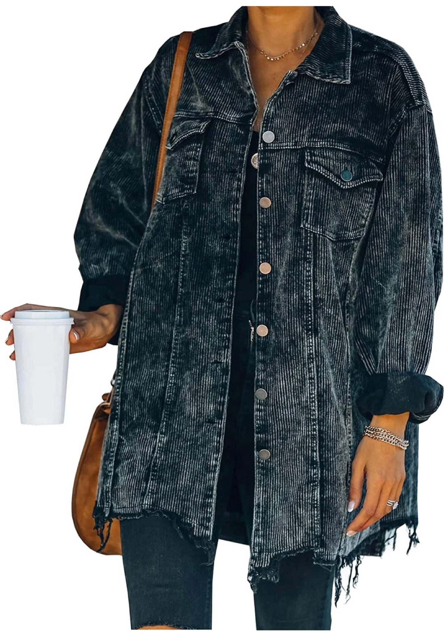 Oversized + Corduroy = #fallmusthave !!! I’m obsessed with this #amazonfind and it’s #prime 🙌🏼 
#fallfind #shacket #trend 

#LTKSeasonal #LTKstyletip #LTKunder100