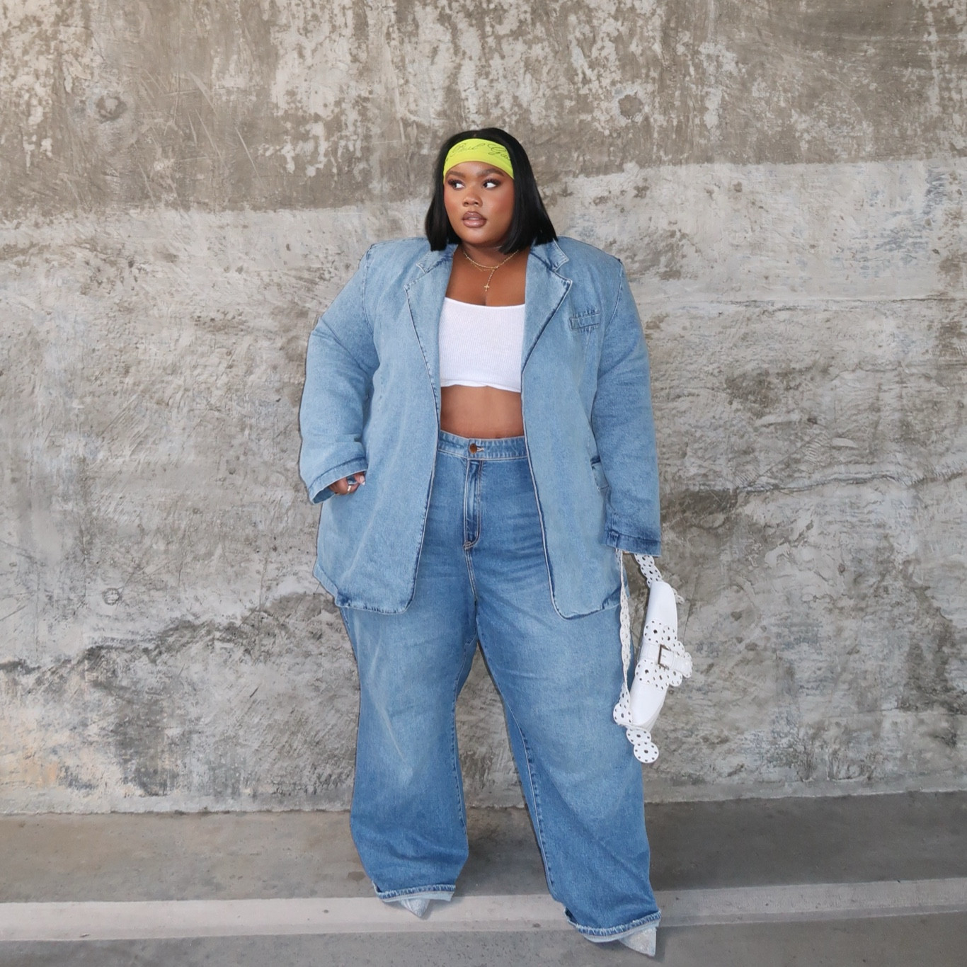 Denim on denim is always on trend! 
Plus size, plus size denim, good American, lane Bryant, plus size jeans

#LTKstyletip #LTKshoecrush #LTKplussize