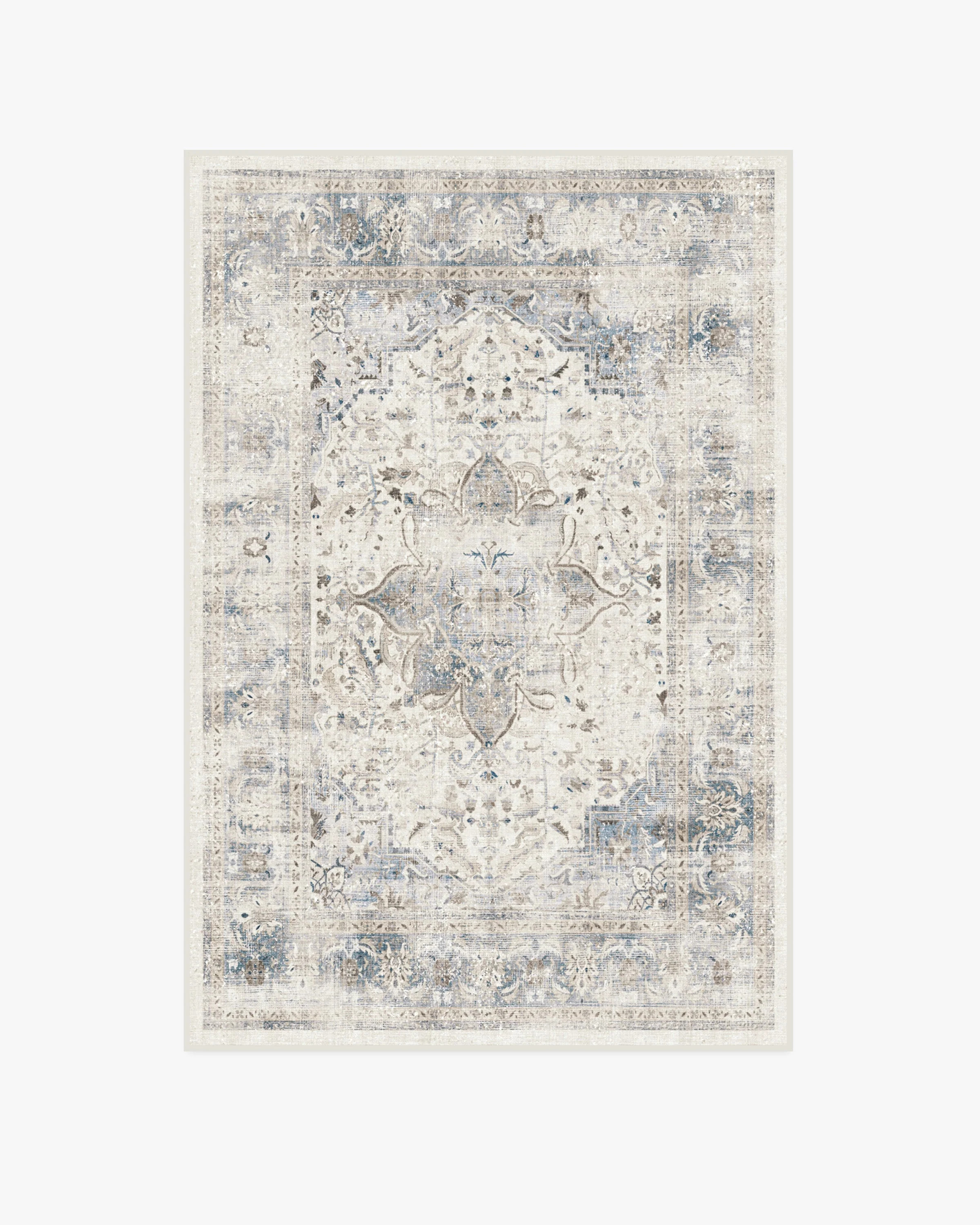 Sarrah Blue Quartz Rug | Ruggable