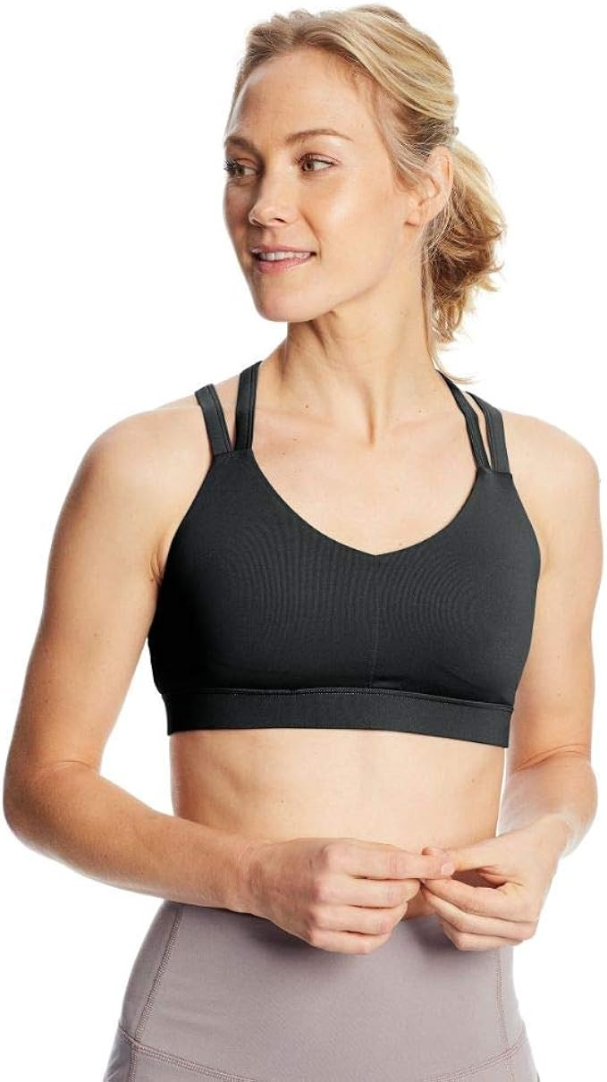 C9 Champion Women's Medium Support Compression Strappy Back Cami Bra | Amazon (US)