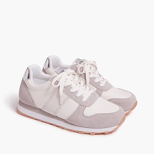 Nylon striped city sneakers | J.Crew Factory