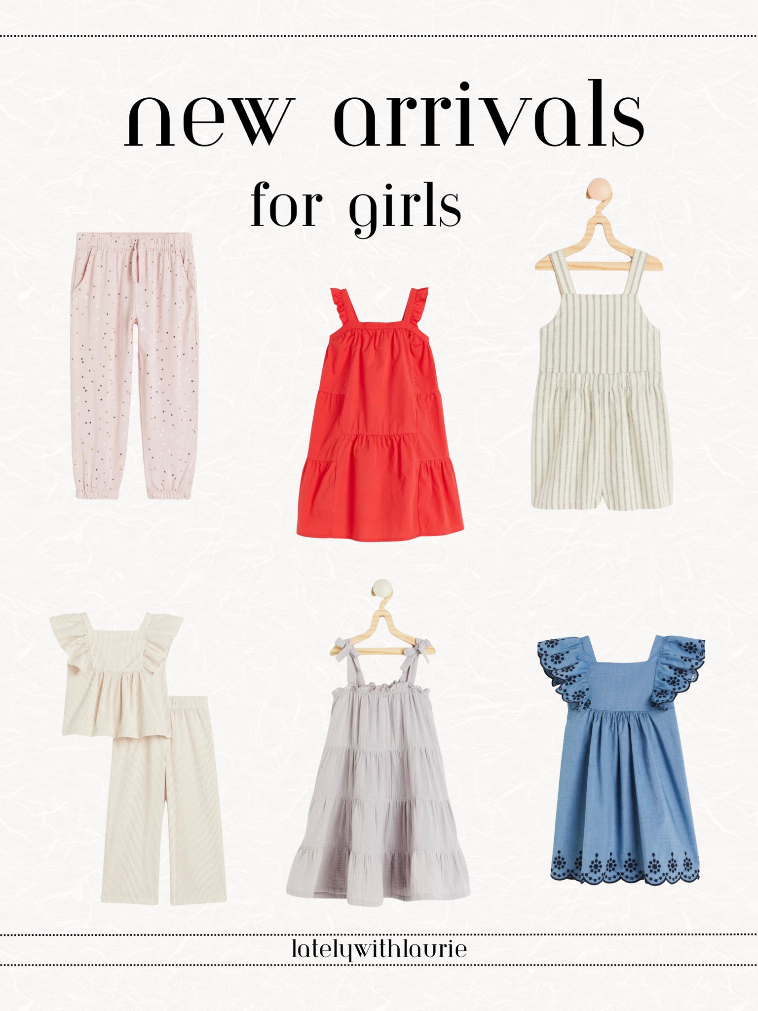 The sweetest new arrivals for your girls! Red dress, romper, joggers, outfit set for your toddler girls and young girls. 

#LTKkids #LTKfamily #LTKbaby