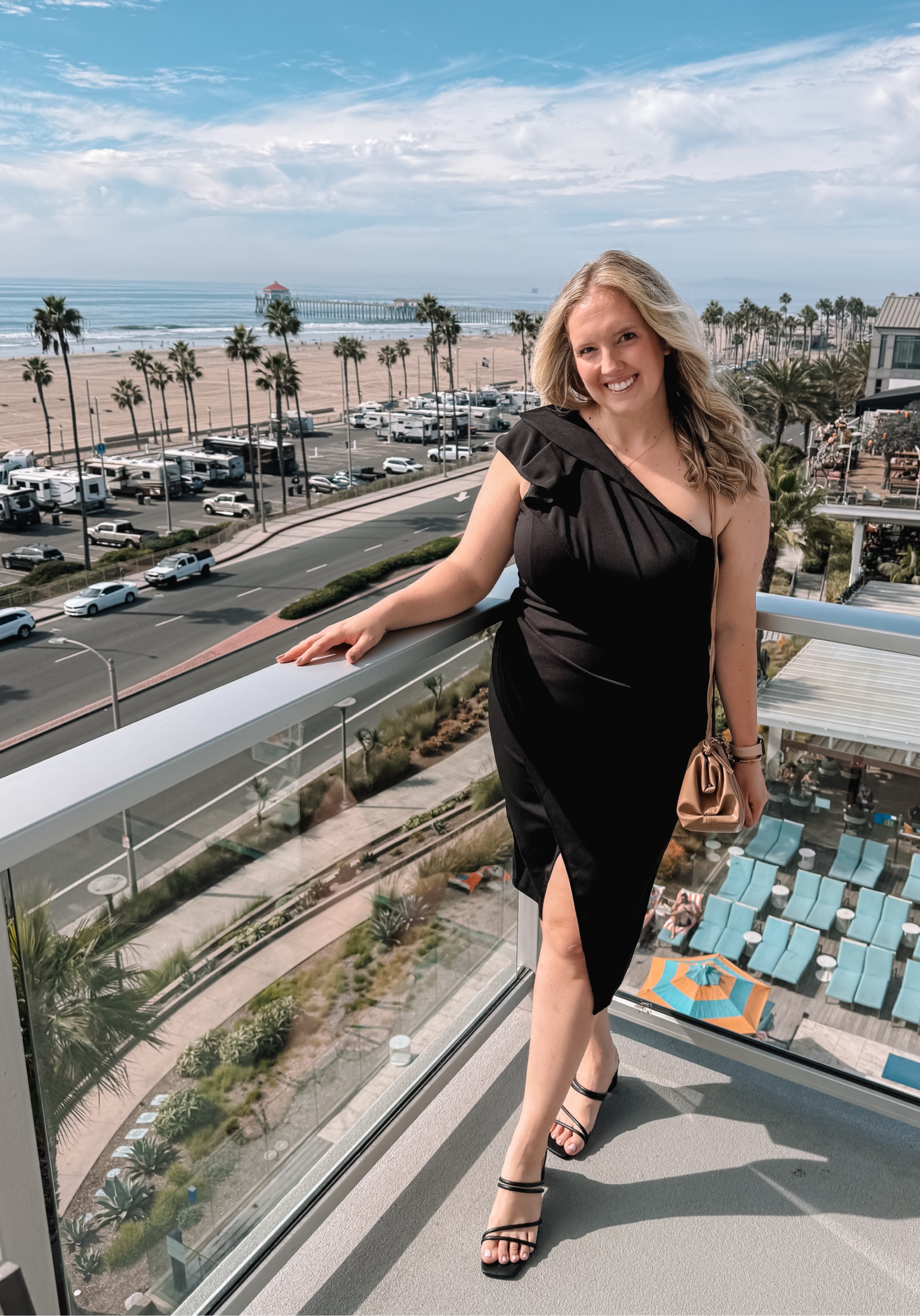 Fall wedding guest dress, destination wedding outfit and rose gold watch band. These strappy black heels are super comfortable for a night of mingling and dancing, also true to size. My gold vermeil necklace is SUPER nice at a great price. A must buy for the sparkleist season!

#LTKShoeCrush #LTKWedding #LTKMidsize