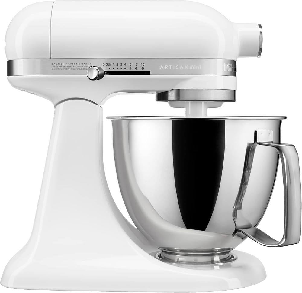 KitchenAid Artisan Mini 3.5 Quart Tilt-Head Stand Mixer - KSM3316X - White | Amazon (US)