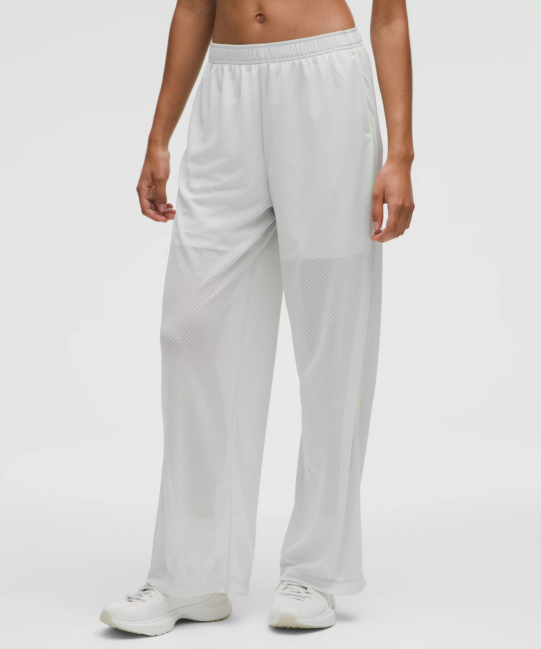 Mesh High-Rise Wide-Leg Training Pant | Lululemon (US)