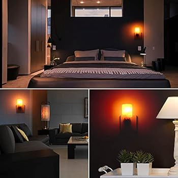 Syntus Himalayan Salt Lamp Natural Crystal Salt Light Glow Hand Carved Night Lights Wall Light, U... | Amazon (US)