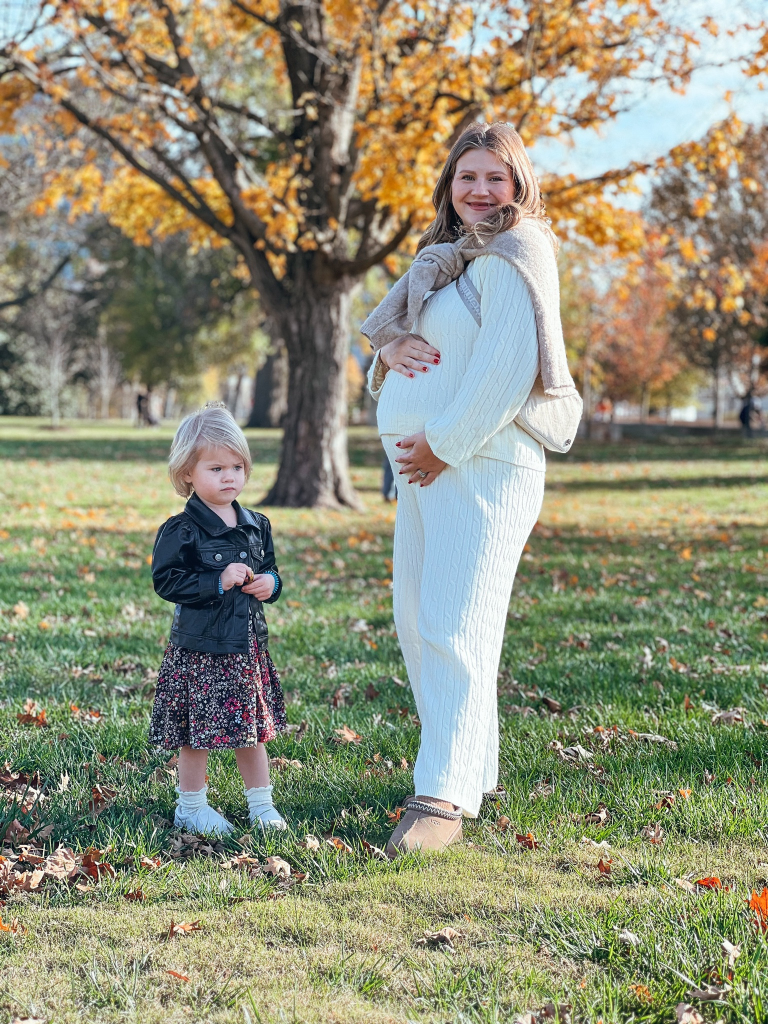 Cozy matching sets for the win: 34 weeks pregnant 

#LTKBump
