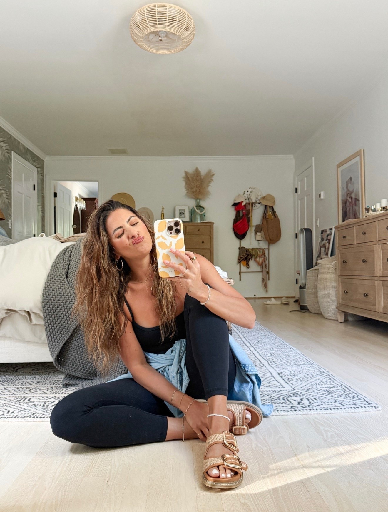 This Amazon jumpsuit is one of those throw on and instantly feel put together pieces paired with @Aritzia oversized denim shirt 🤍

Super soft, stretchy, and flattering with a built in bra so you don’t have to think twice. Paired with simple buckle sandals for an easy everyday look

jumpsuit outfit, black one piece, yoga romper, casual athleisure, built in bra outfit, everyday outfit, comfy chic, amazon fashion find, minimal outfit, summer casual look

#LTKOver40 #LTKSeasonal #LTKootd