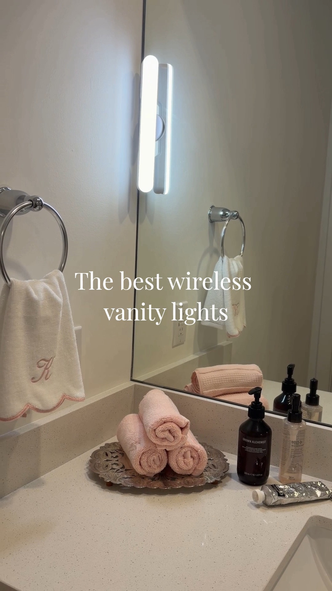 Upgraded my morning makeup routine with these rechargeable vanity lights
