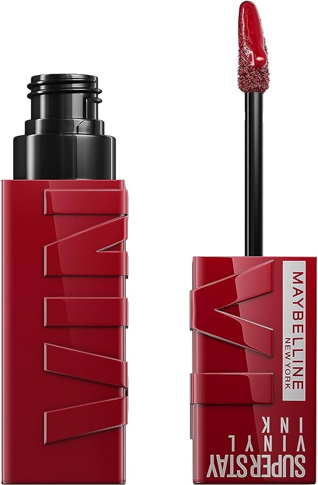 Maybelline Super Stay Vinyl Ink Longwear No-Budge Liquid Lipcolor Makeup, Highly Pigmented Color ... | Amazon (US)