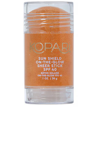 Kopari Sun Shield On-the-glow Sheer Stick Sunscreen SPF 40 from Revolve.com | Revolve Clothing (Global)