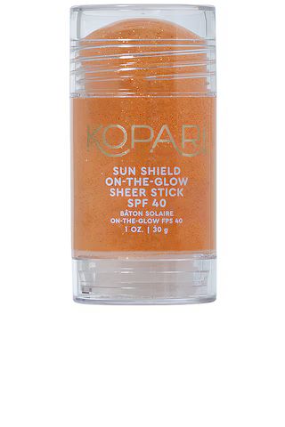 Kopari Sun Shield On-the-glow Sheer Stick Sunscreen SPF 40 from Revolve.com | Revolve Clothing (Global)