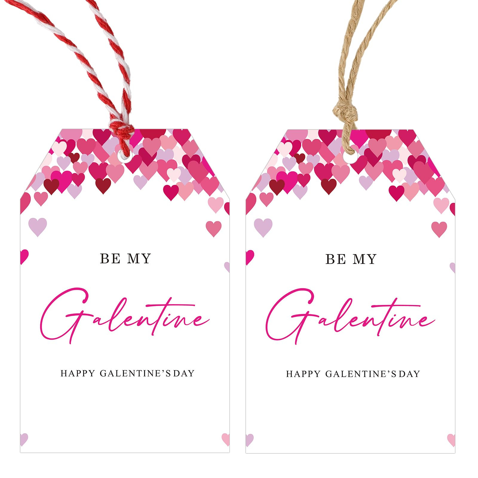 Anwyll Galentines Day Gift Tags,Happy Galentine's Day Tags with String,50Pcs Be My Galentine Gift... | Amazon (US)