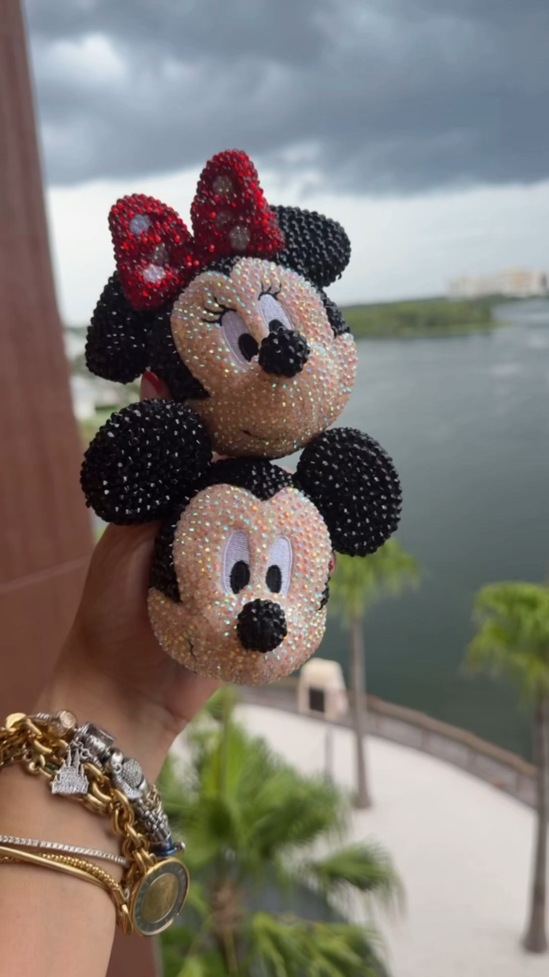 Bedazzled Disney heads for your hats and headbands!