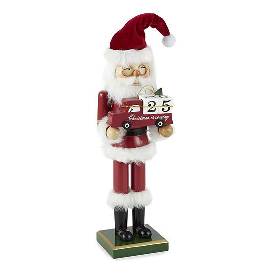 North Pole Trading Co. 14" Santa Clause Christmas Nutcracker | JCPenney