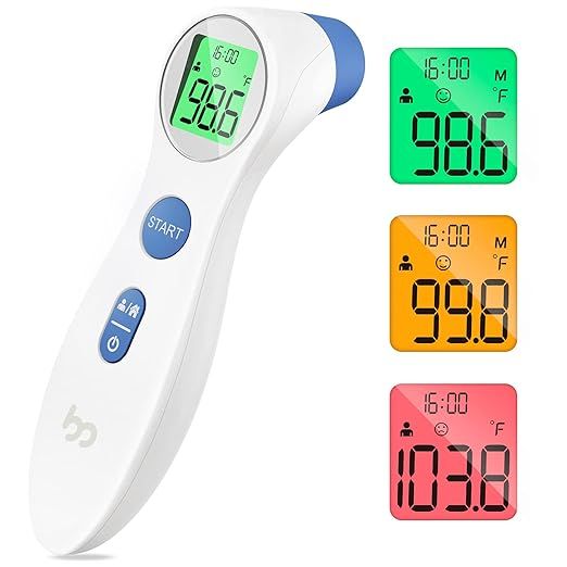 Femometer Medical Forehead Thermometer, Digital Instant Accurate Reading Forehead Thermometer wit... | Amazon (US)
