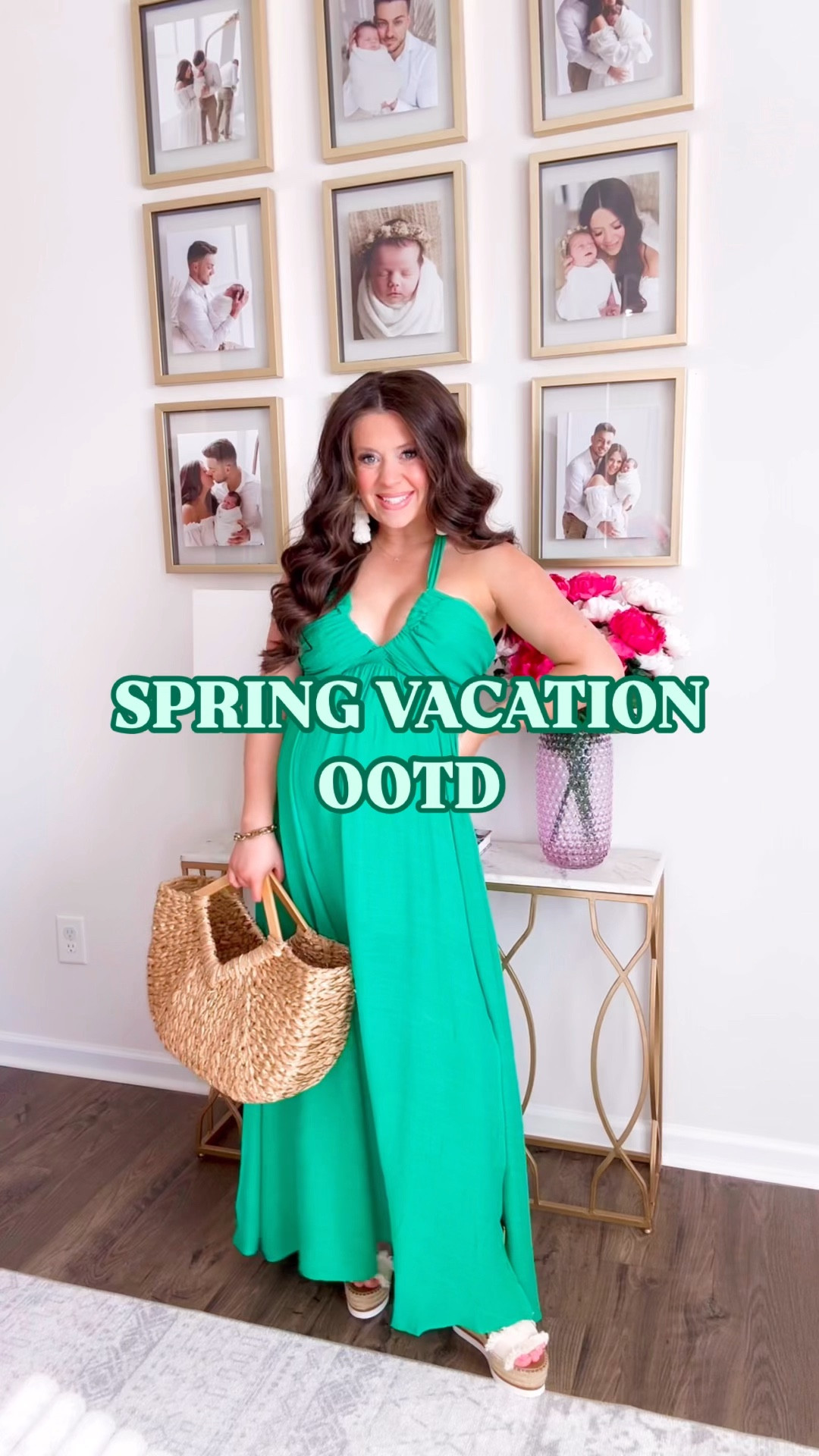 If you have a spring vacation planned, you NEEEEEED this dress 😍 Its screaming spring break in Cabo & I am here for it 🌸☀️🐚✈️🍹 Code “LANDONSAVE30” makes it under $62 👏🏼 Comes in 3 other colors!

#springvacationoutfit #springbreakstyle #haltermaxidress #maxidress #bumpstyle #vacationstyle #springstyle #springoutfit #springdress Vacay Look, Vacay Outfit, Beach Style, Spring Vacation Looks, Summer Outfits, Spring Outfits, Vacation Outfit, Spring Break Style, Resort Wear, Resort Style

#LTKStyleTip #LTKxVICI #LTKSeasonal