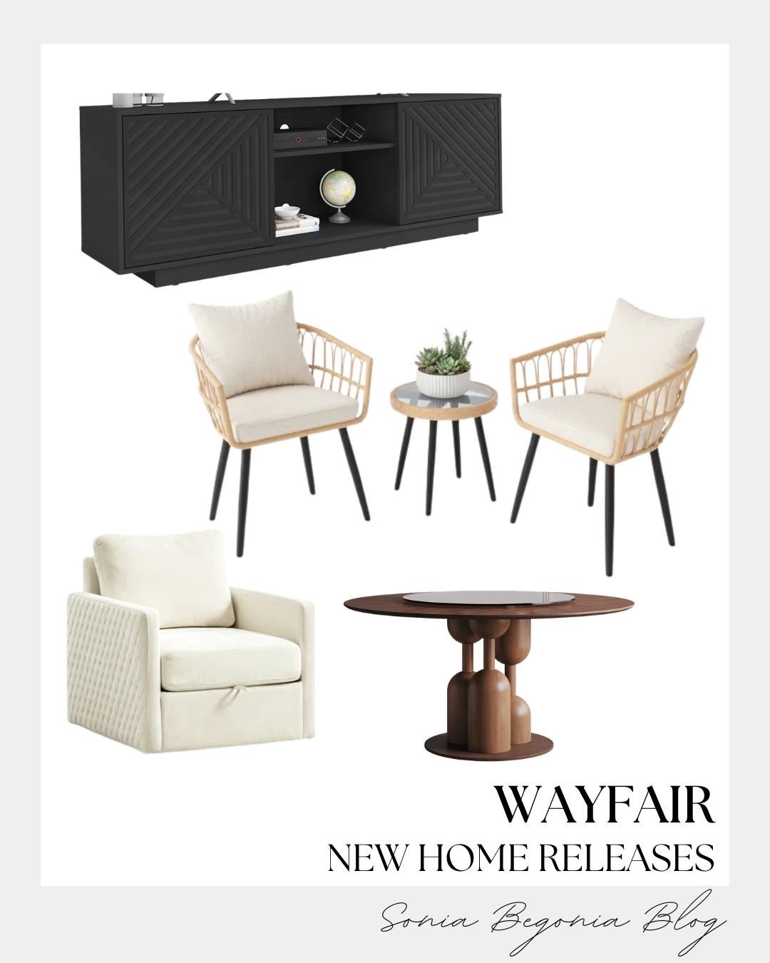 ✨ Give your home a fresh, contemporary upgrade with these stunning new arrivals from Wayfair! From textured accent chairs to striking sculptural wooden tables, these pieces bring the perfect mix of warmth and modern design. 🤎
I am absolutely loving the chic combination of dark sleek cabinetry with the breezy, light wood conversation set. It is the ultimate lineup for creating a stylish and comfortable oasis! 🌿
#WayfairStyle #HomeReleases #InteriorInspo #ModernLiving #FurnitureFinds #DecorInspiration #CozyHome #DesignGoals

#LTKHome