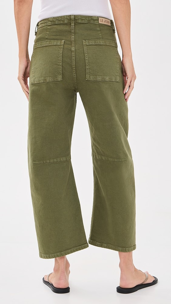Petite Utility Soft Barrel Jeans | Shopbop