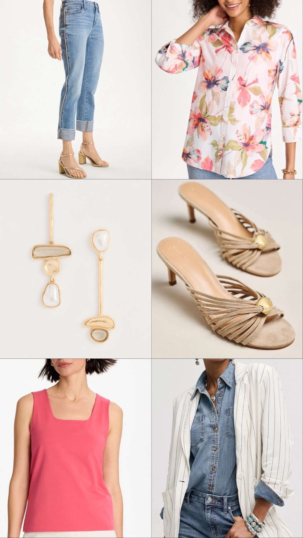 LOVE the detail on these jeans….. such a fresh, classy, and spring-ready outfit!! Wear it to work, your travels….. mix and match in endless ways!

#LTKWorkwear #LTKootd #LTKOver40